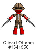 Red Design Mascot Clipart #1541356 by Leo Blanchette