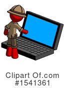 Red Design Mascot Clipart #1541361 by Leo Blanchette