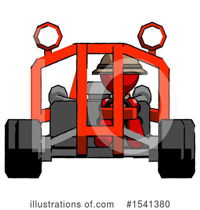 Royalty-Free (RF) Red Design Mascot Clipart Illustration by Leo Blanchette - Stock Sample #1541380