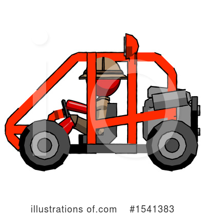 Royalty-Free (RF) Red Design Mascot Clipart Illustration by Leo Blanchette - Stock Sample #1541383