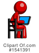 Red Design Mascot Clipart #1541391 by Leo Blanchette