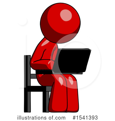 Royalty-Free (RF) Red Design Mascot Clipart Illustration by Leo Blanchette - Stock Sample #1541393