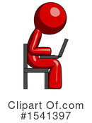 Red Design Mascot Clipart #1541397 by Leo Blanchette