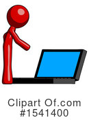 Red Design Mascot Clipart #1541400 by Leo Blanchette