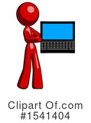 Red Design Mascot Clipart #1541404 by Leo Blanchette