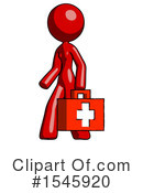 Red Design Mascot Clipart #1545920 by Leo Blanchette