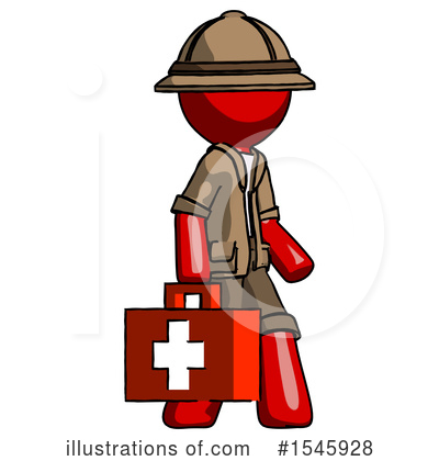 Royalty-Free (RF) Red Design Mascot Clipart Illustration by Leo Blanchette - Stock Sample #1545928