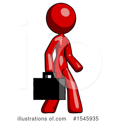 Royalty-Free (RF) Red Design Mascot Clipart Illustration by Leo Blanchette - Stock Sample #1545935