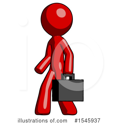Royalty-Free (RF) Red Design Mascot Clipart Illustration by Leo Blanchette - Stock Sample #1545937
