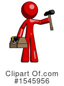 Red Design Mascot Clipart #1545956 by Leo Blanchette