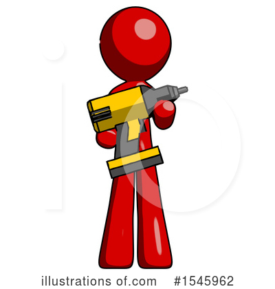 Royalty-Free (RF) Red Design Mascot Clipart Illustration by Leo Blanchette - Stock Sample #1545962