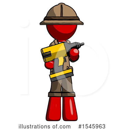 Royalty-Free (RF) Red Design Mascot Clipart Illustration by Leo Blanchette - Stock Sample #1545963