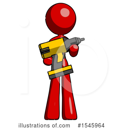 Royalty-Free (RF) Red Design Mascot Clipart Illustration by Leo Blanchette - Stock Sample #1545964