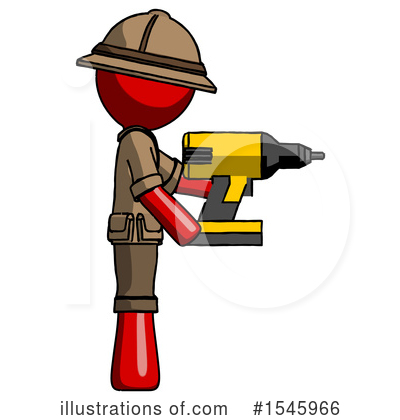 Royalty-Free (RF) Red Design Mascot Clipart Illustration by Leo Blanchette - Stock Sample #1545966