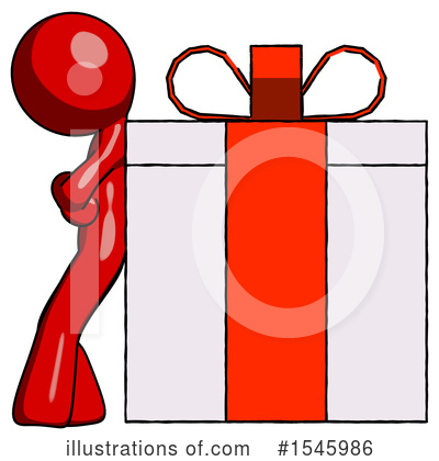 Royalty-Free (RF) Red Design Mascot Clipart Illustration by Leo Blanchette - Stock Sample #1545986