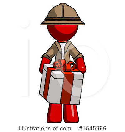 Royalty-Free (RF) Red Design Mascot Clipart Illustration by Leo Blanchette - Stock Sample #1545996