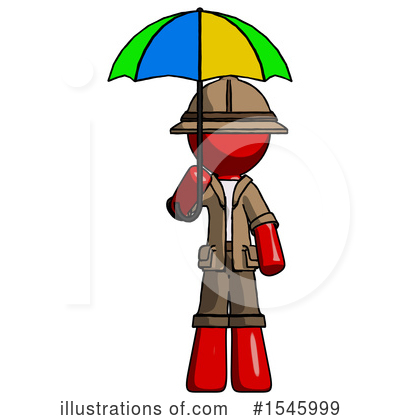 Royalty-Free (RF) Red Design Mascot Clipart Illustration by Leo Blanchette - Stock Sample #1545999