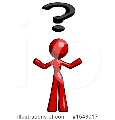 Royalty-Free (RF) Red Design Mascot Clipart Illustration by Leo Blanchette - Stock Sample #1546017