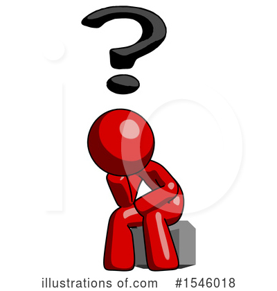 Royalty-Free (RF) Red Design Mascot Clipart Illustration by Leo Blanchette - Stock Sample #1546018