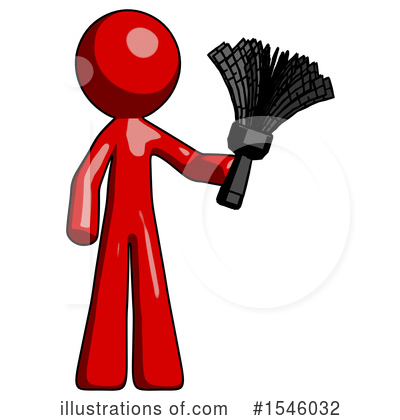 Royalty-Free (RF) Red Design Mascot Clipart Illustration by Leo Blanchette - Stock Sample #1546032