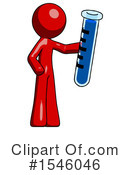 Red Design Mascot Clipart #1546046 by Leo Blanchette