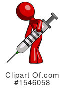 Red Design Mascot Clipart #1546058 by Leo Blanchette