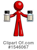 Red Design Mascot Clipart #1546067 by Leo Blanchette