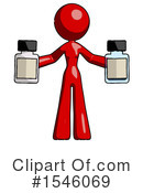 Red Design Mascot Clipart #1546069 by Leo Blanchette