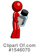 Red Design Mascot Clipart #1546070 by Leo Blanchette