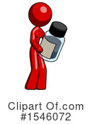 Red Design Mascot Clipart #1546072 by Leo Blanchette