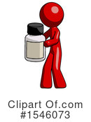 Red Design Mascot Clipart #1546073 by Leo Blanchette
