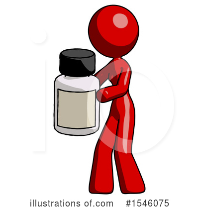 Royalty-Free (RF) Red Design Mascot Clipart Illustration by Leo Blanchette - Stock Sample #1546075