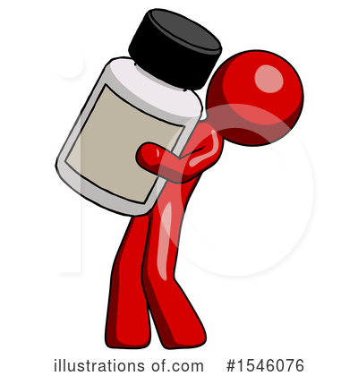 Royalty-Free (RF) Red Design Mascot Clipart Illustration by Leo Blanchette - Stock Sample #1546076