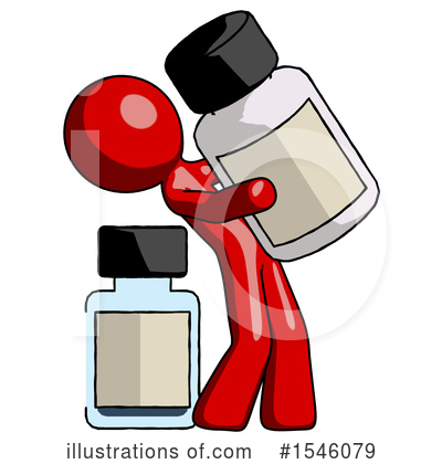 Royalty-Free (RF) Red Design Mascot Clipart Illustration by Leo Blanchette - Stock Sample #1546079