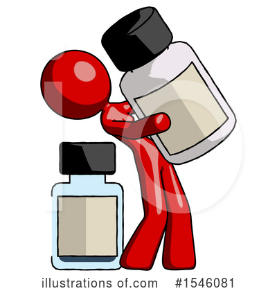 Royalty-Free (RF) Red Design Mascot Clipart Illustration by Leo Blanchette - Stock Sample #1546081