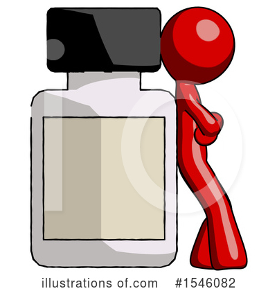 Royalty-Free (RF) Red Design Mascot Clipart Illustration by Leo Blanchette - Stock Sample #1546082