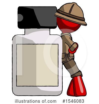 Royalty-Free (RF) Red Design Mascot Clipart Illustration by Leo Blanchette - Stock Sample #1546083