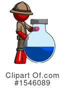 Red Design Mascot Clipart #1546089 by Leo Blanchette