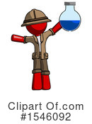 Red Design Mascot Clipart #1546092 by Leo Blanchette