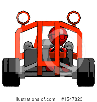 Royalty-Free (RF) Red Design Mascot Clipart Illustration by Leo Blanchette - Stock Sample #1547823