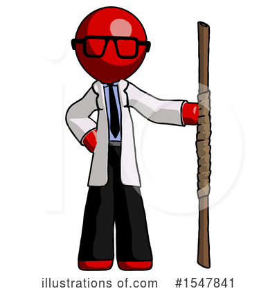 Royalty-Free (RF) Red Design Mascot Clipart Illustration by Leo Blanchette - Stock Sample #1547841