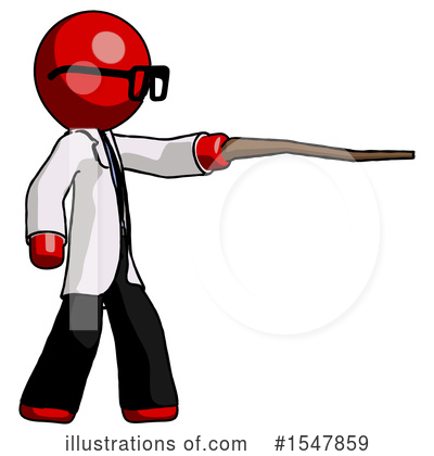 Royalty-Free (RF) Red Design Mascot Clipart Illustration by Leo Blanchette - Stock Sample #1547859