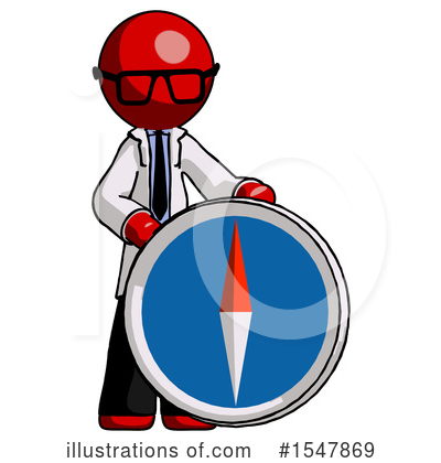 Royalty-Free (RF) Red Design Mascot Clipart Illustration by Leo Blanchette - Stock Sample #1547869