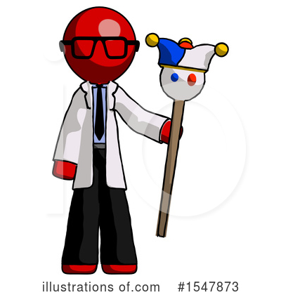 Royalty-Free (RF) Red Design Mascot Clipart Illustration by Leo Blanchette - Stock Sample #1547873