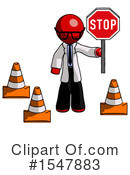 Red Design Mascot Clipart #1547883 by Leo Blanchette
