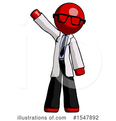 Royalty-Free (RF) Red Design Mascot Clipart Illustration by Leo Blanchette - Stock Sample #1547892