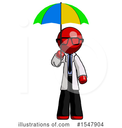 Royalty-Free (RF) Red Design Mascot Clipart Illustration by Leo Blanchette - Stock Sample #1547904