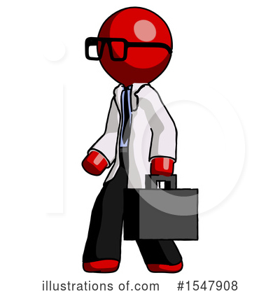 Royalty-Free (RF) Red Design Mascot Clipart Illustration by Leo Blanchette - Stock Sample #1547908
