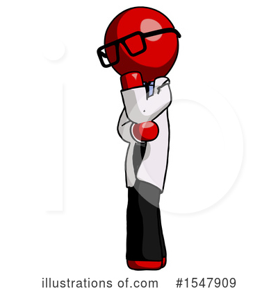 Royalty-Free (RF) Red Design Mascot Clipart Illustration by Leo Blanchette - Stock Sample #1547909