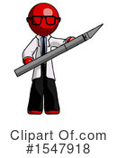 Red Design Mascot Clipart #1547918 by Leo Blanchette